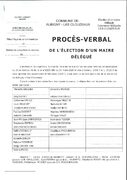 PV élection maire délégué des Clouzeaux 11 mars 2023
